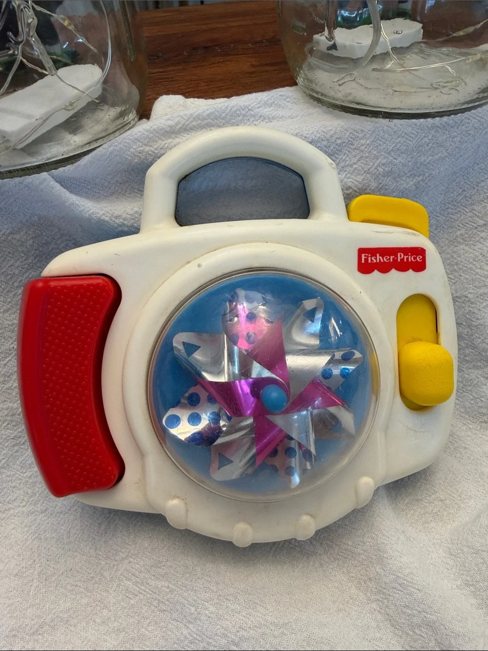 Vintage 1995 Fisher-Price Pinwheel Camera Toy #1165 GUC NOSTALGIA